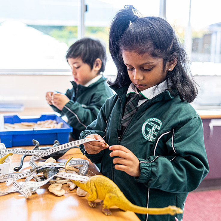 Literacy lesson at Good Shepherd Catholic Primary Plumpton