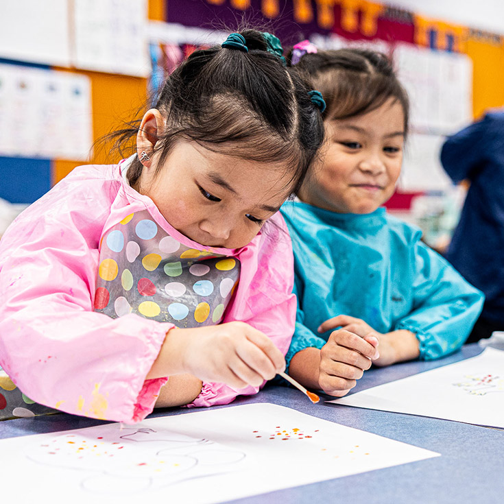 Artmaking at Good Shepherd Catholic Primary Plumpton