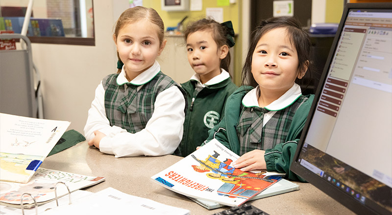 Good Shepherd Primary, Plumpton helps students develop a love of reading