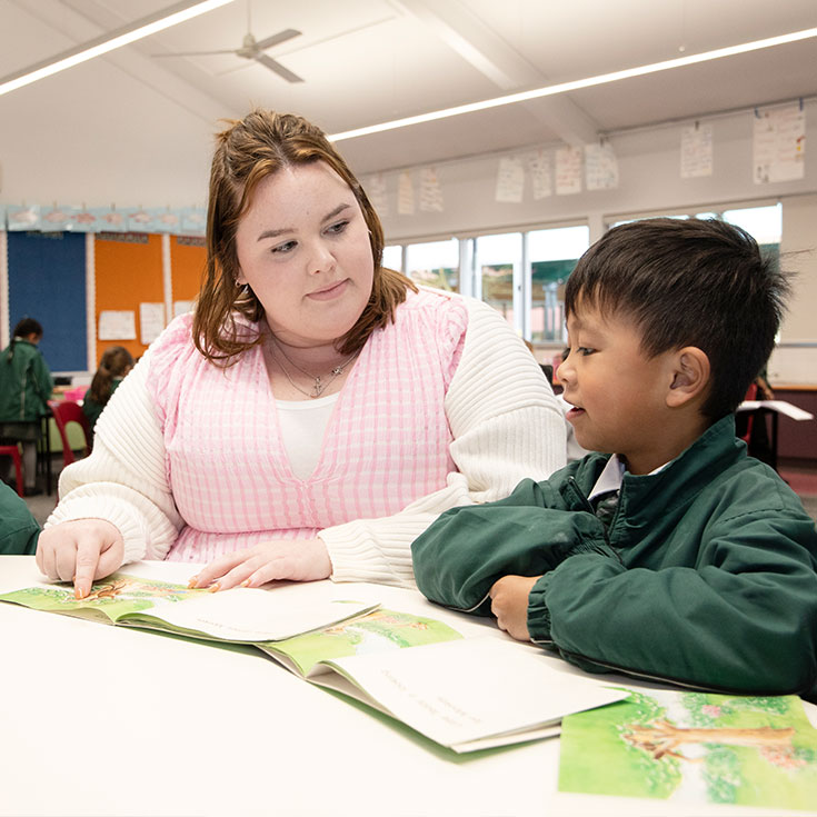 Good Shepherd Primary, Plumpton teachers work closely with your child