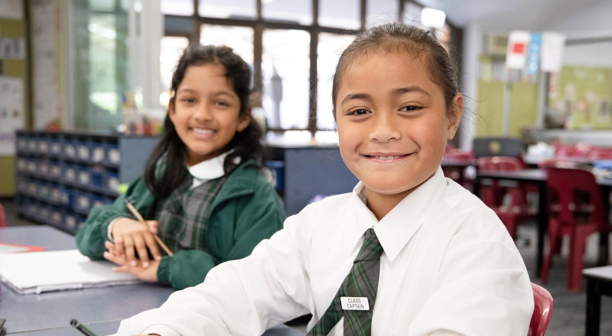 Good Shepherd Primary provides a supportive learning environment for your child